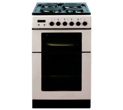 Baumatic BCE520W Electric Solid Plate Cooker - White